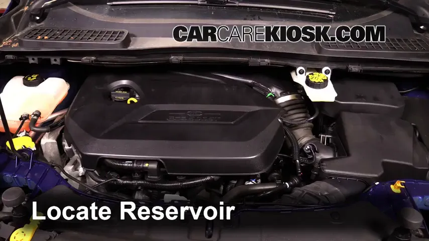 2015 Ford Escape SE 1.6L 4 Cyl. Turbo Líquido limpiaparabrisas Agregar líquido
